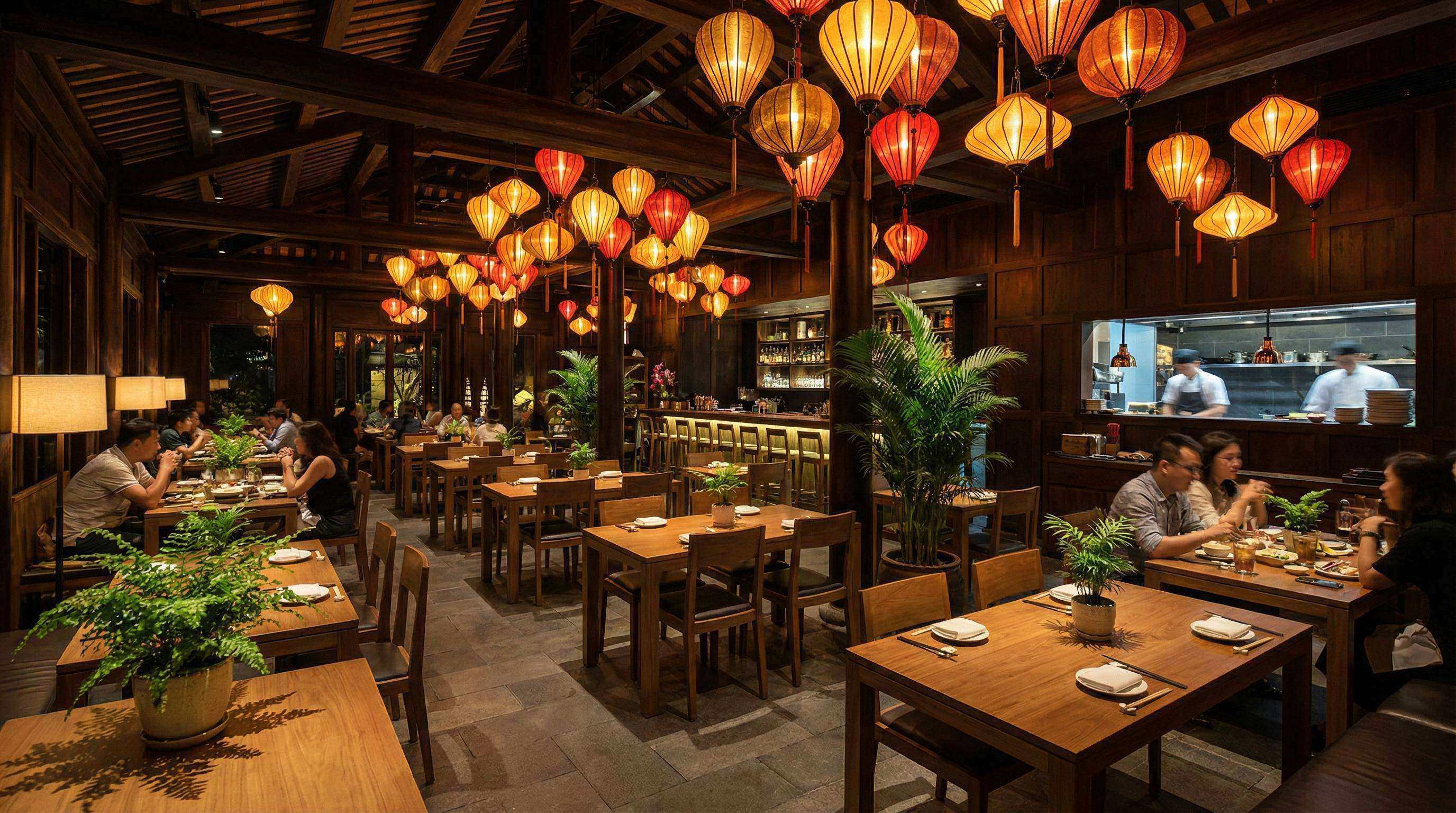 Vietnamese Pho House restaurant interior